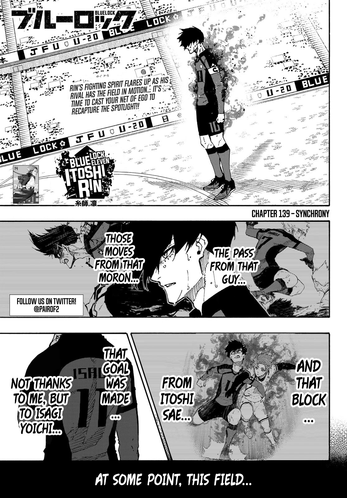 Read Blue Lock Manga Online