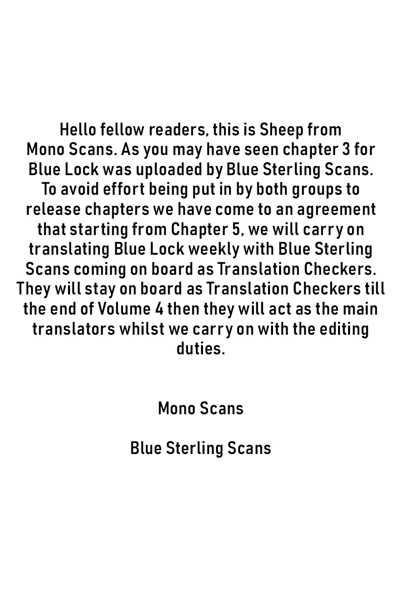 Read Blue Lock Manga Online