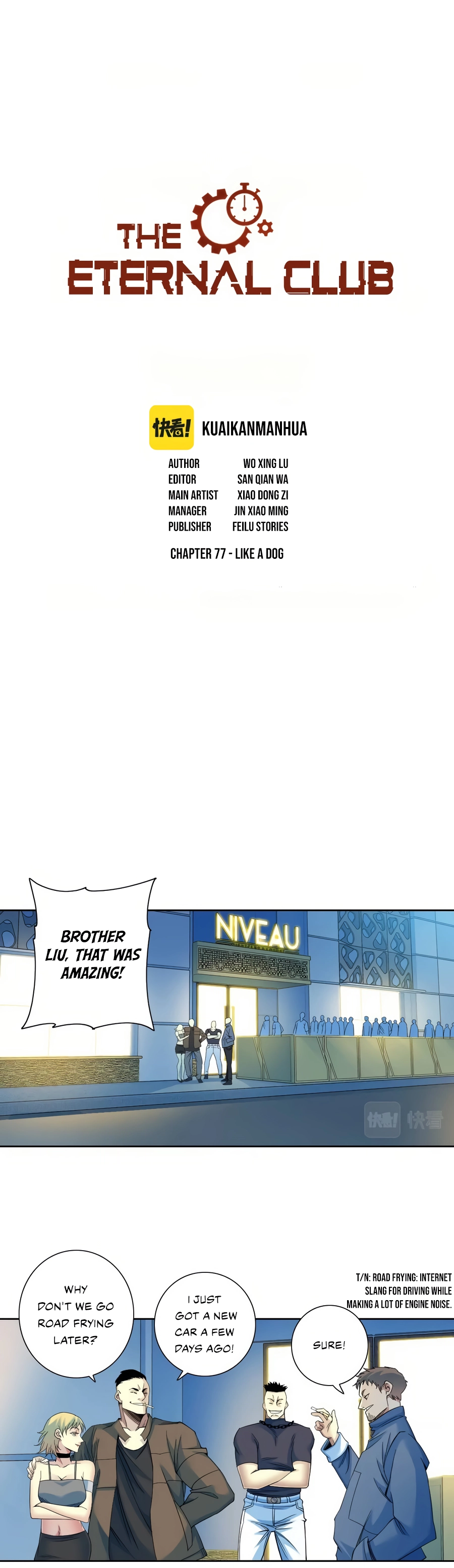 Read Eternal Club Manga Online