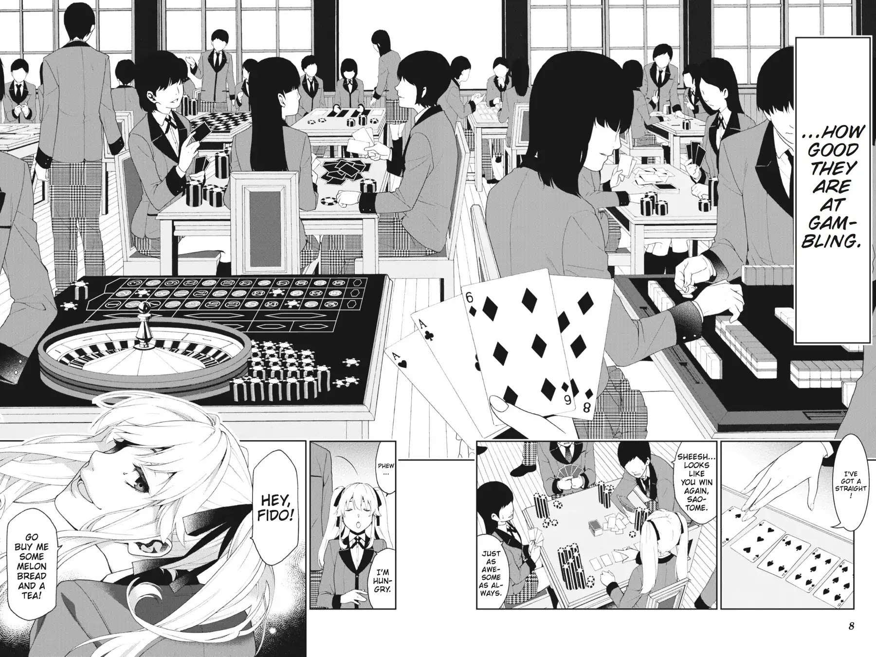 Read Kakegurui Manga Online
