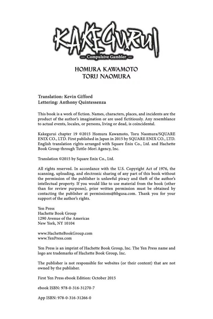 Read Kakegurui Manga Online