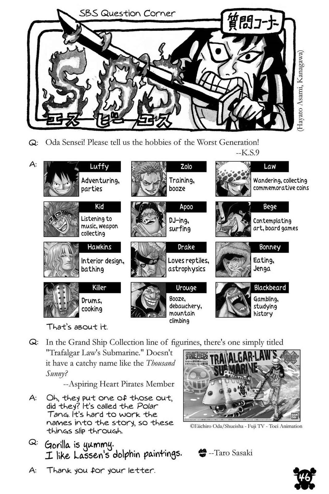 Read One Piece Manga Online