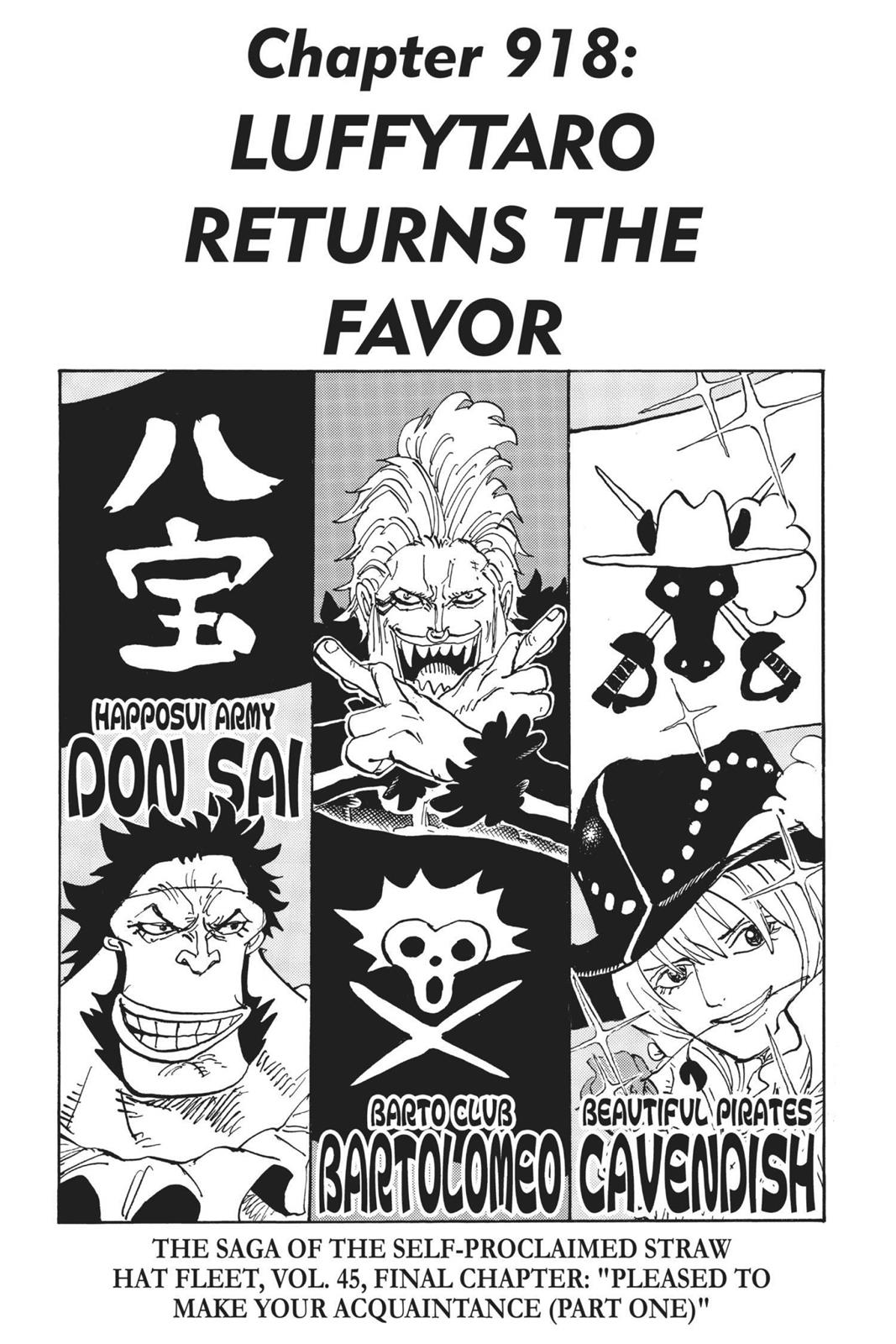 Read One Piece Manga Online