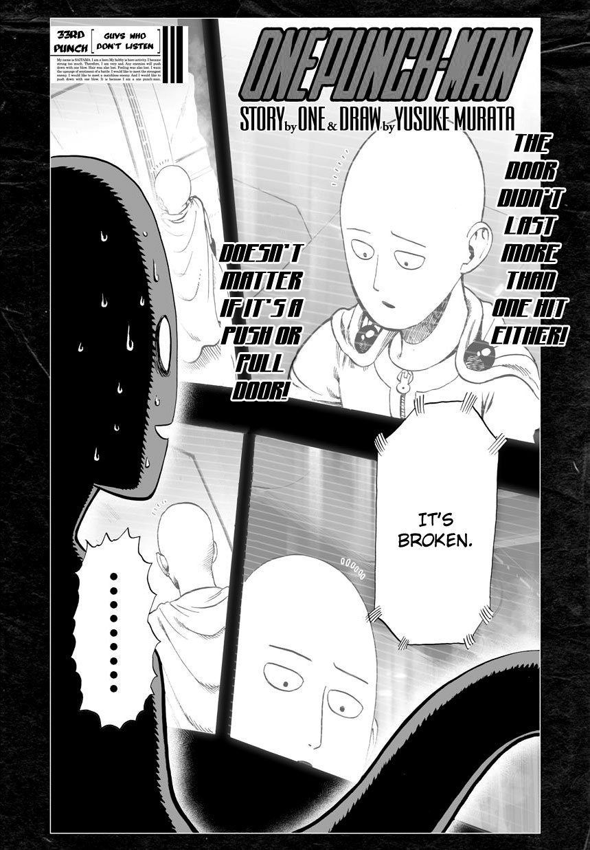 Read One-Punch Man Manga Online