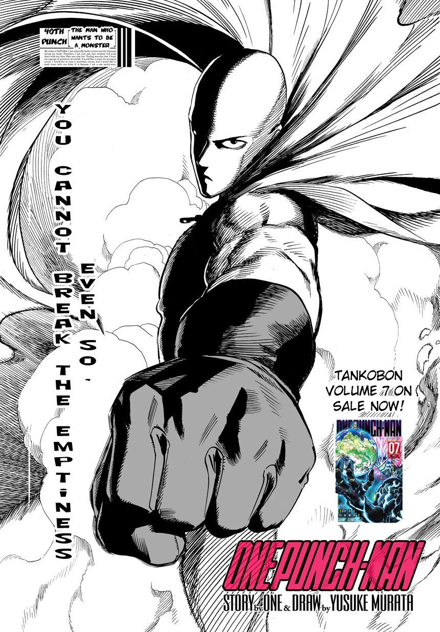 Read One-Punch Man Manga Online