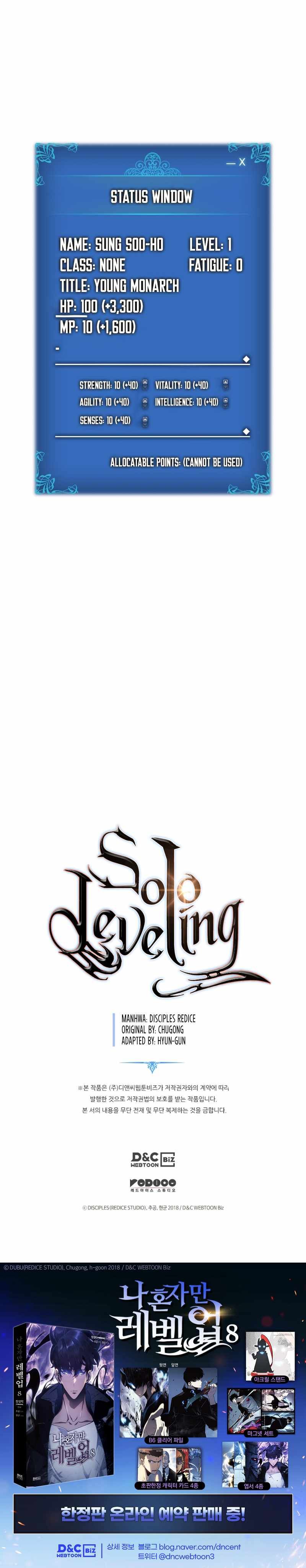 Read Solo Leveling Manga Online