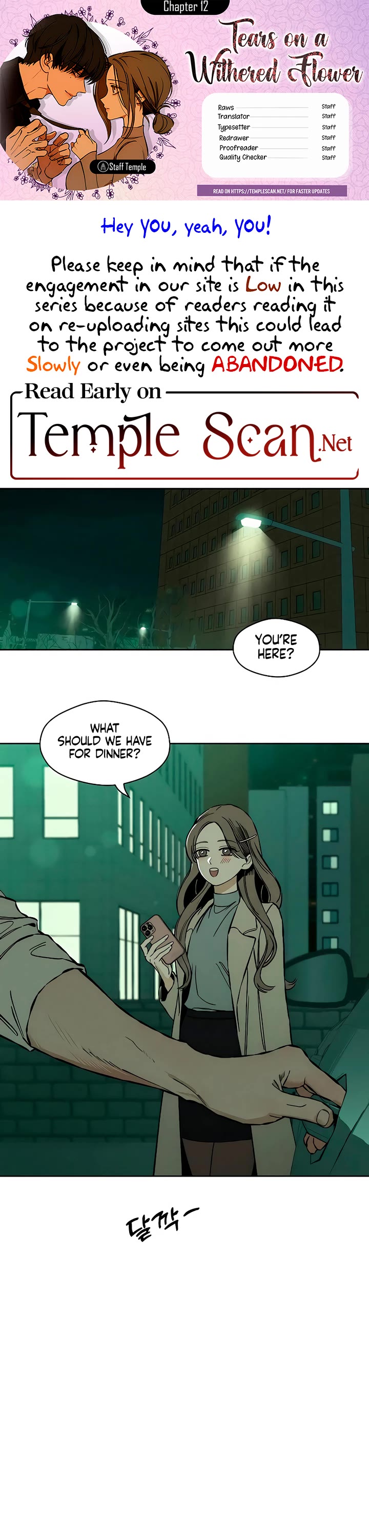 Read Tears on a Withered Flower Manga Online
