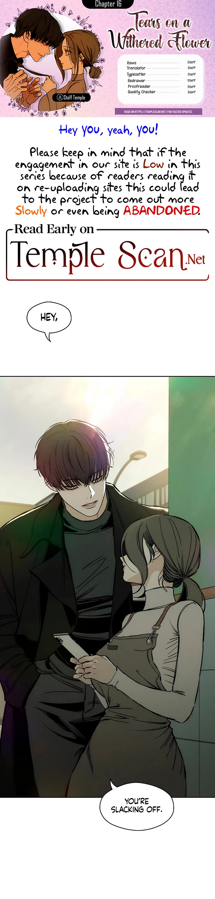Read Tears on a Withered Flower Manga Online