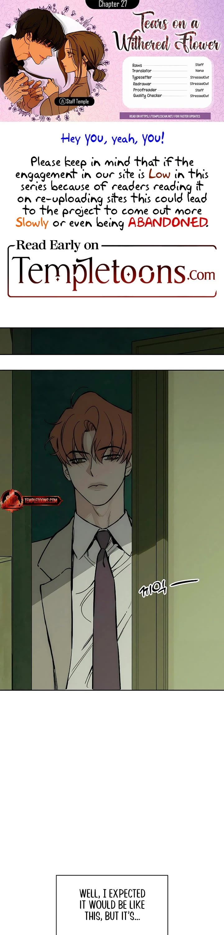 Read Tears on a Withered Flower Manga Online