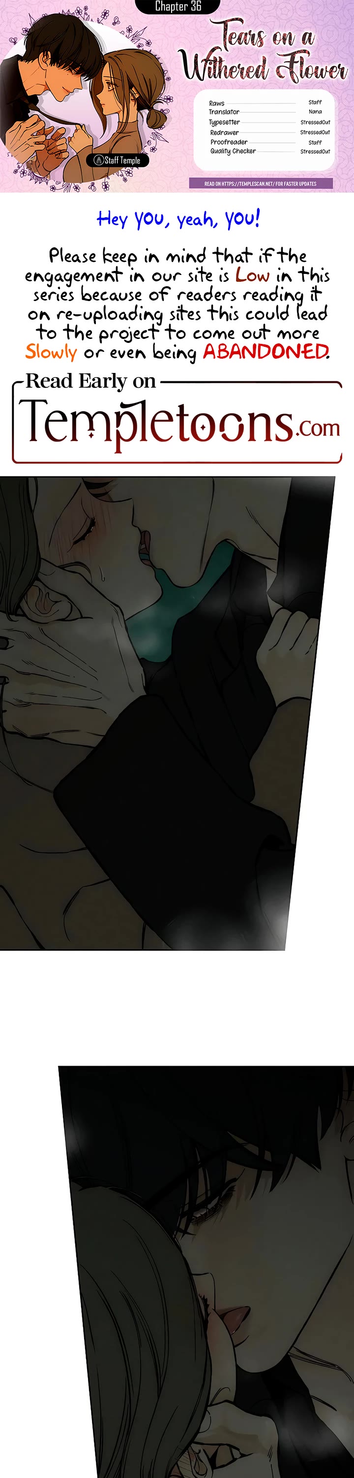 Read Tears on a Withered Flower Manga Online