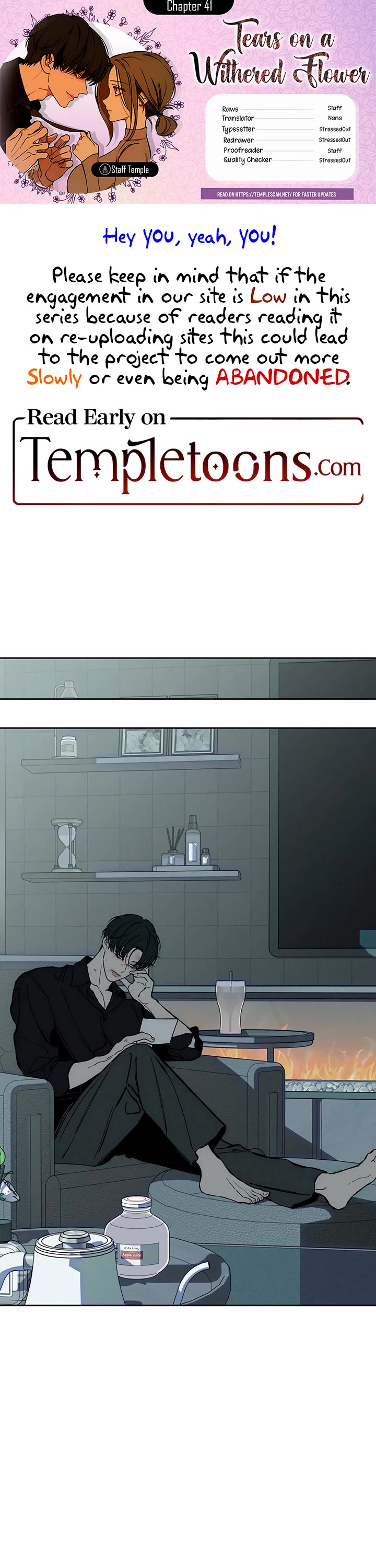 Read Tears on a Withered Flower Manga Online