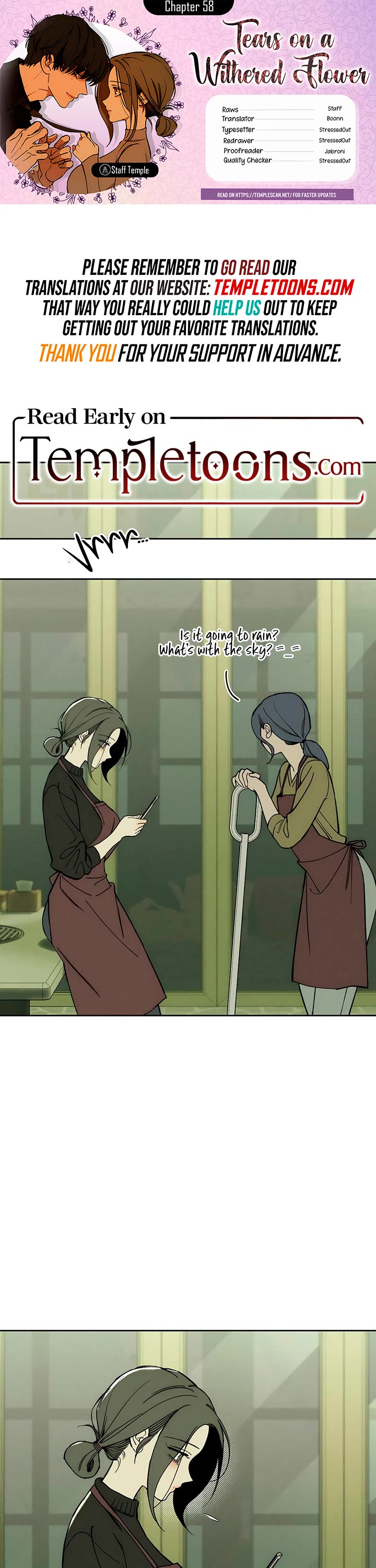 Read Tears on a Withered Flower Manga Online
