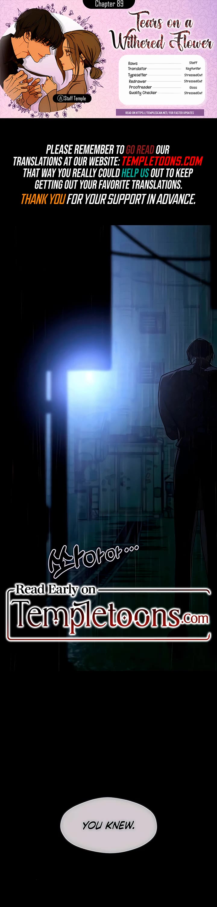 Read Tears on a Withered Flower Manga Online