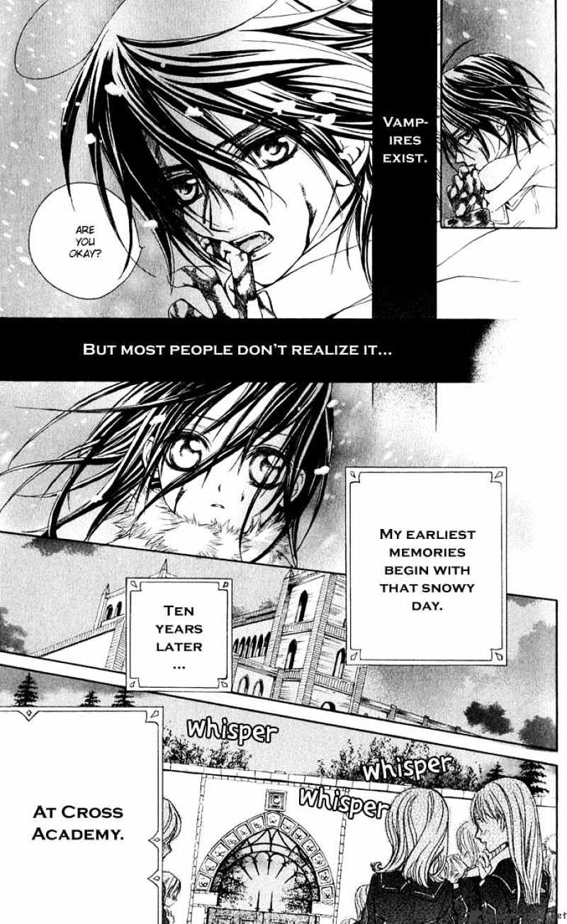 Read Vampire Knight Manga Online