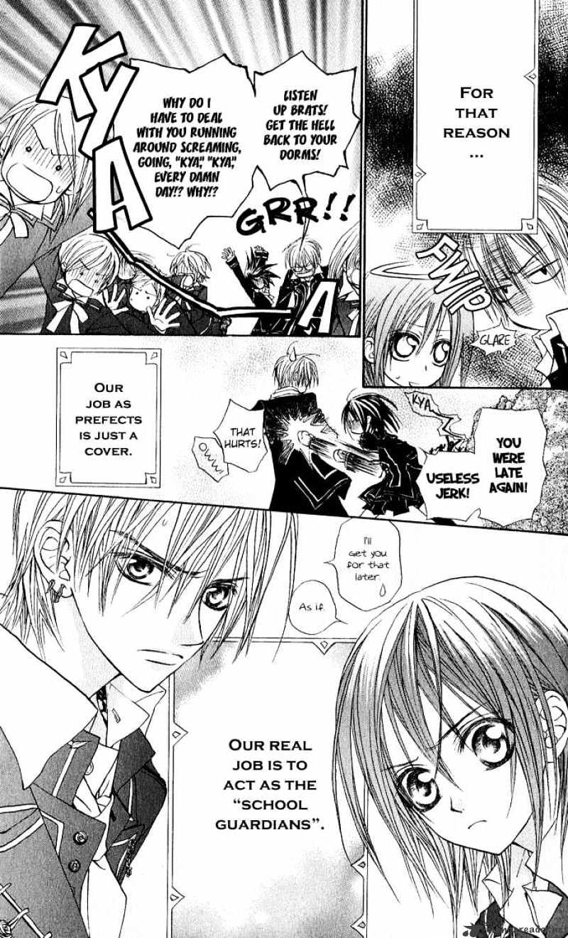 Read Vampire Knight Manga Online