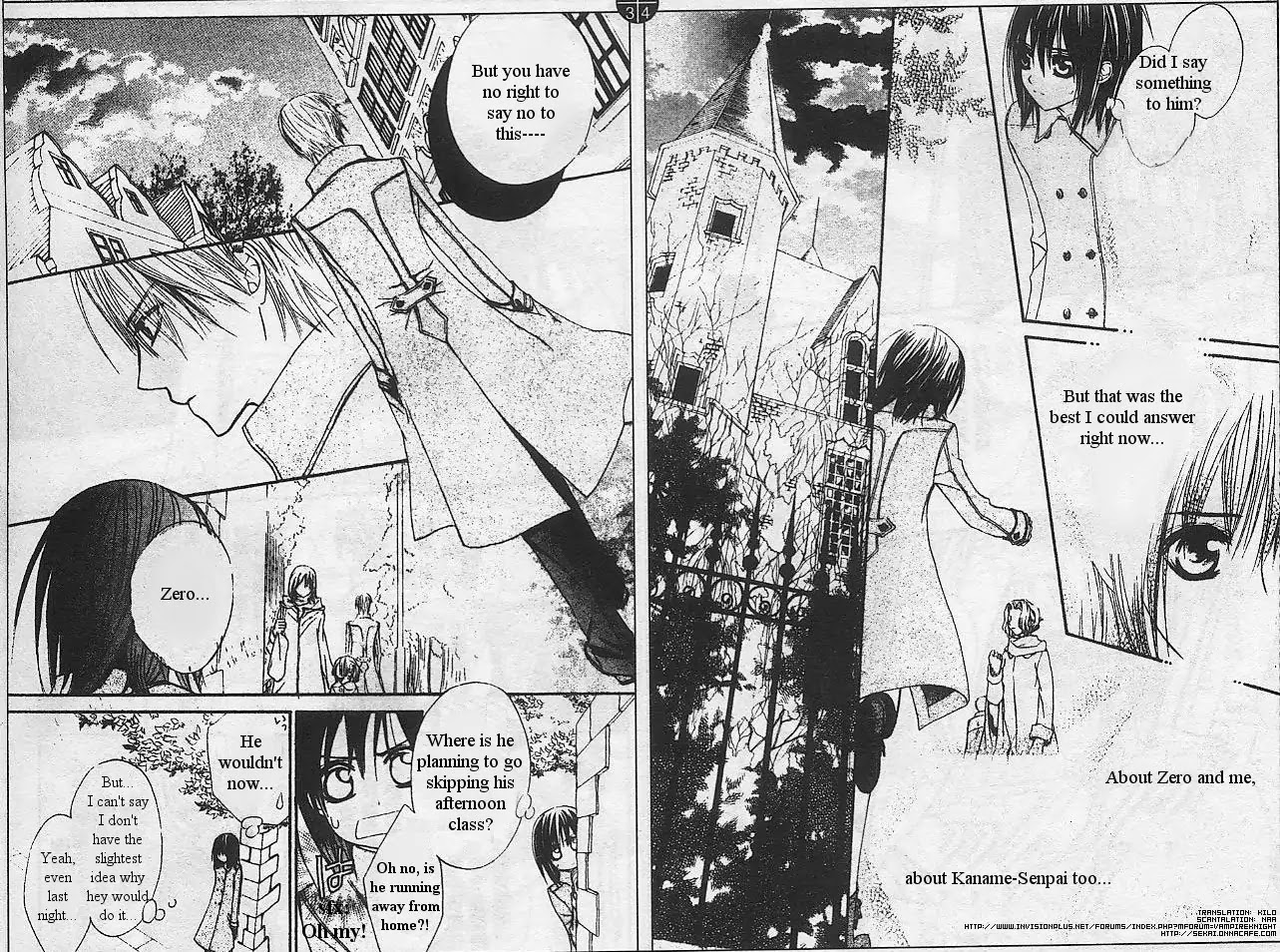 Read Vampire Knight Manga Online