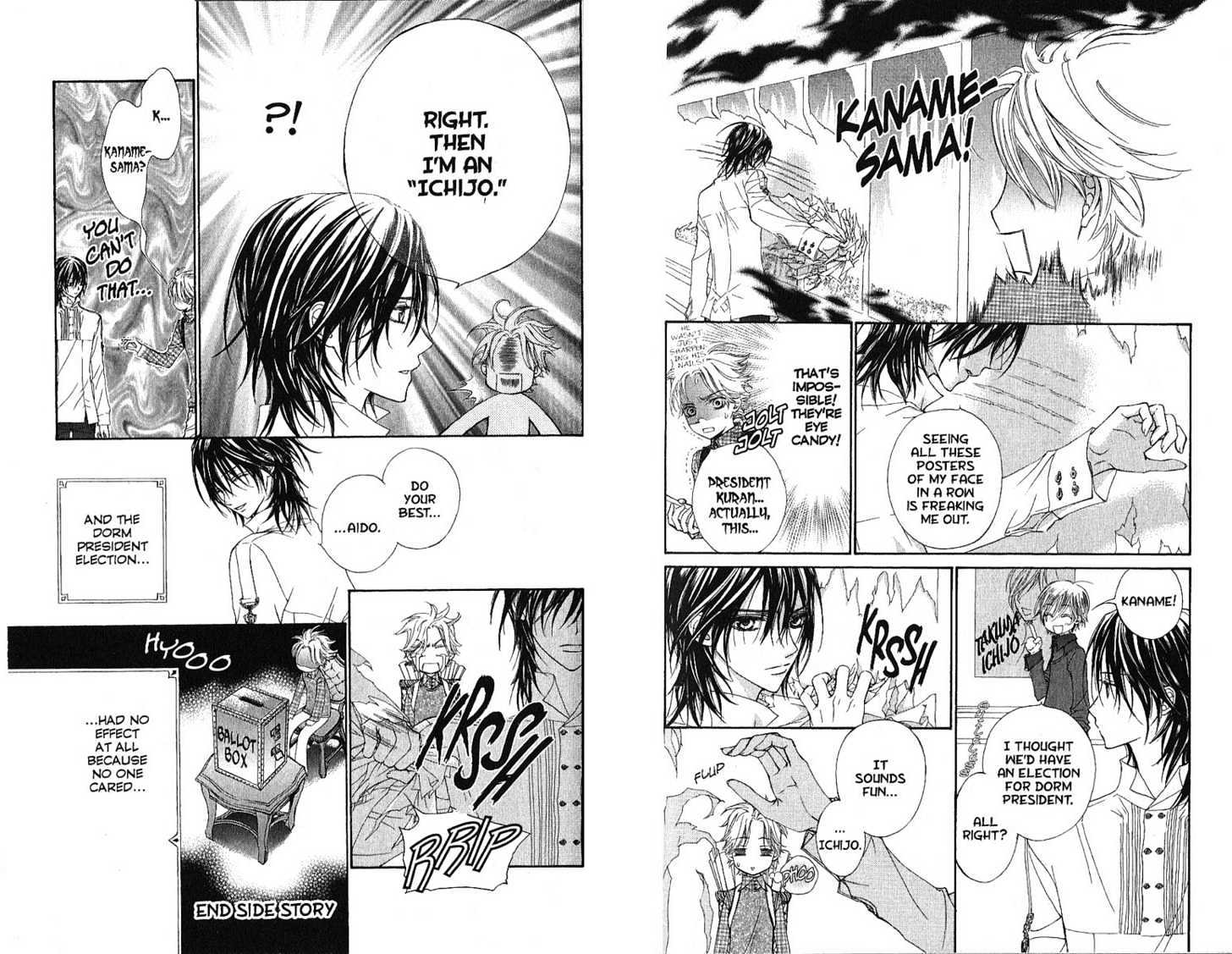 Read Vampire Knight Manga Online