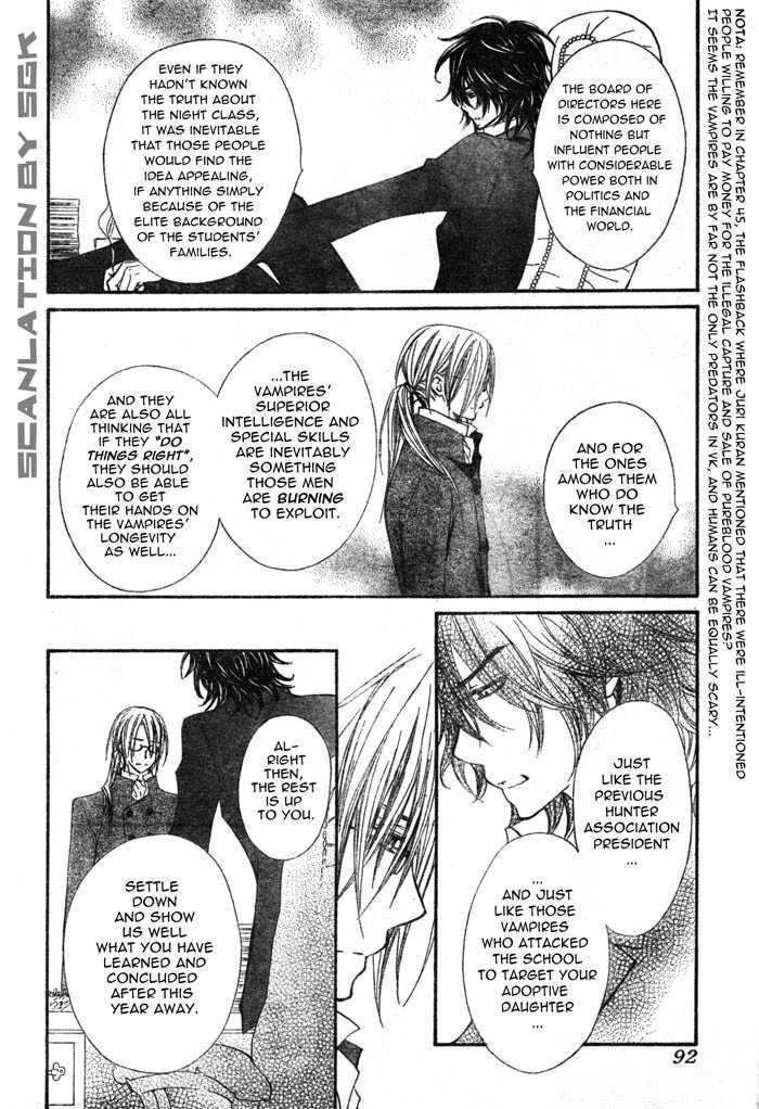 Read Vampire Knight Manga Online