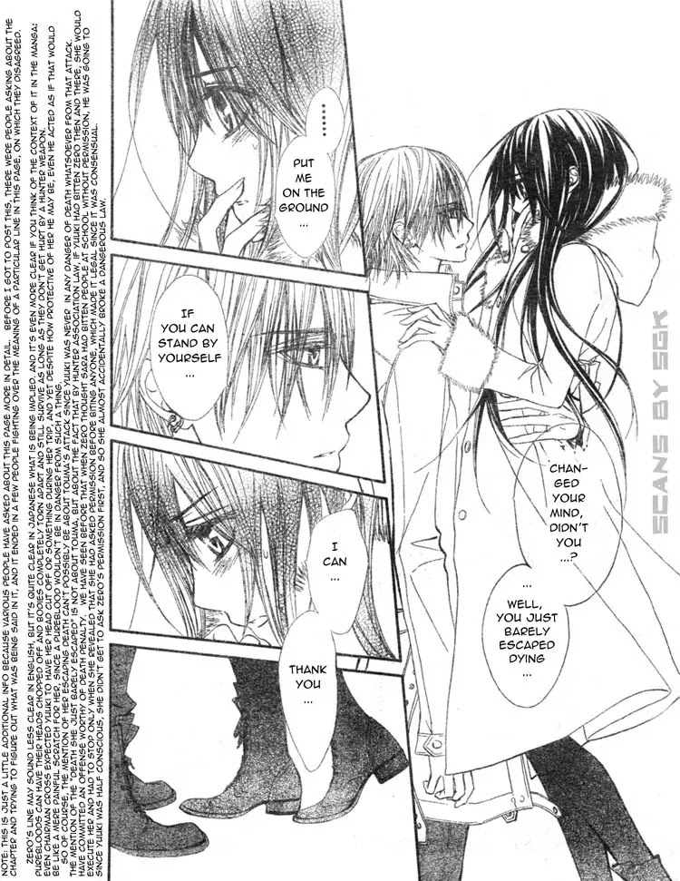 Read Vampire Knight Manga Online