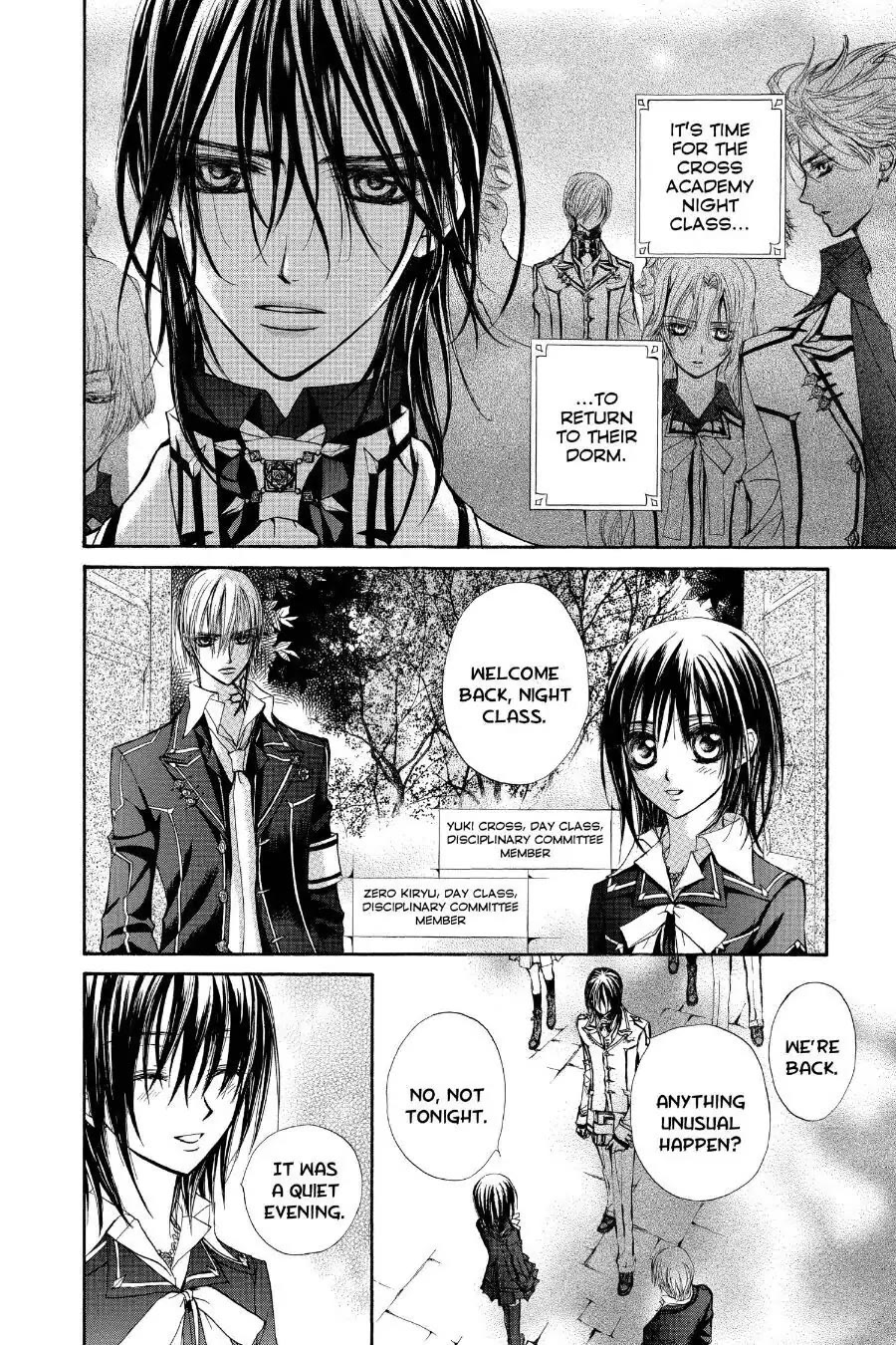 Read Vampire Knight Manga Online
