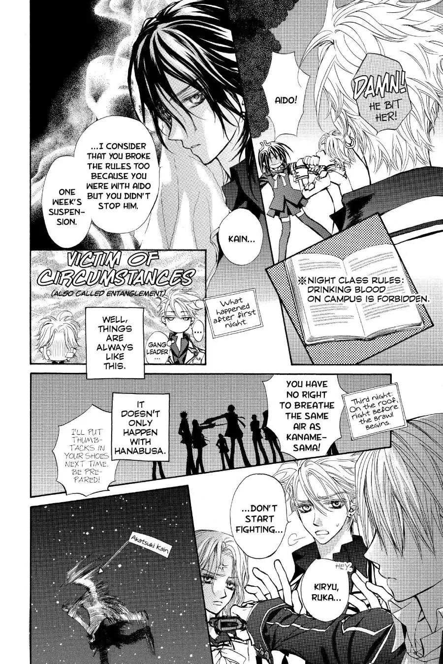 Read Vampire Knight Manga Online