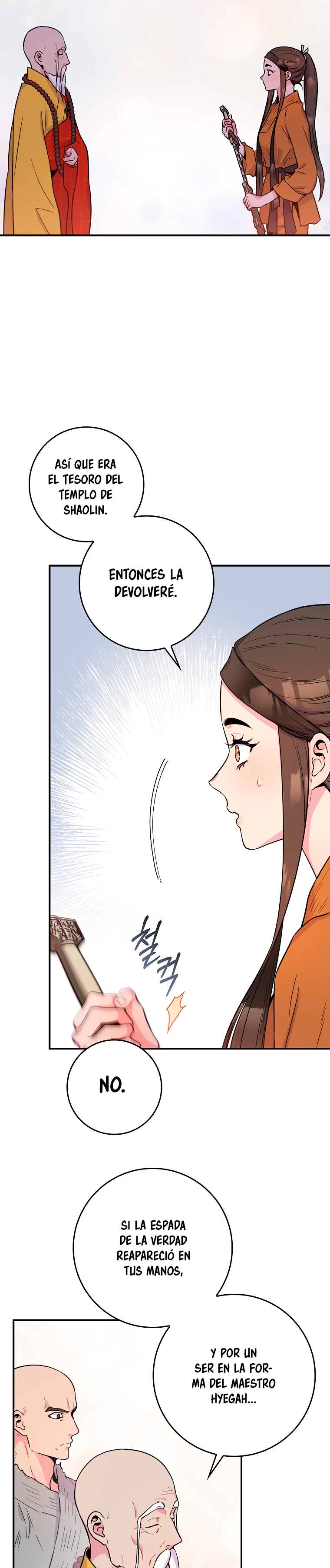 Read ¡Soy la villana de artes marciales más fuerte! Manga Online