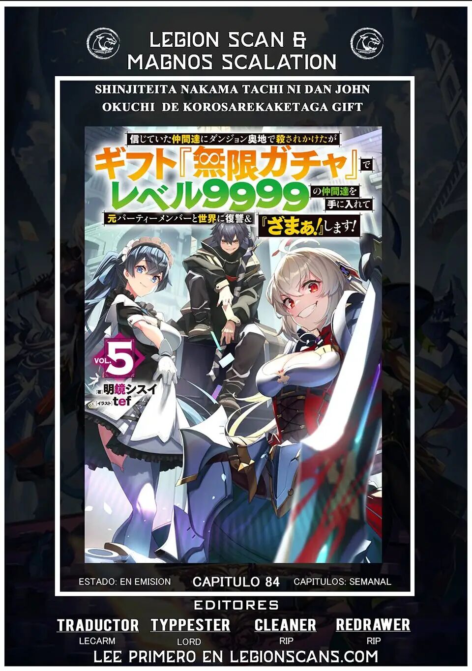 Read GACHA INFINITO Manga Online