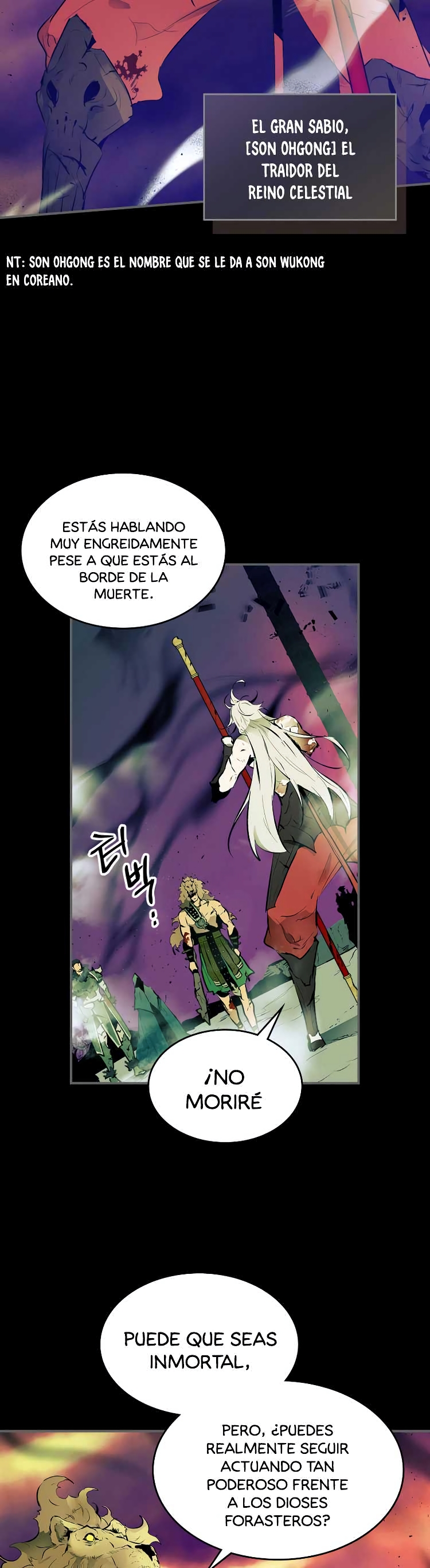 Read Subiendo de nivel junto a los Dioses Manga Online