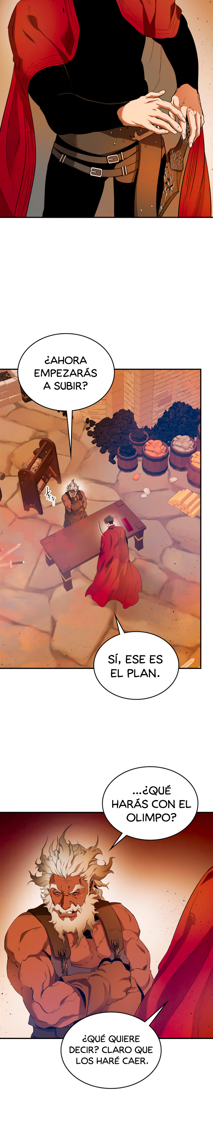 Read Subiendo de nivel junto a los Dioses Manga Online