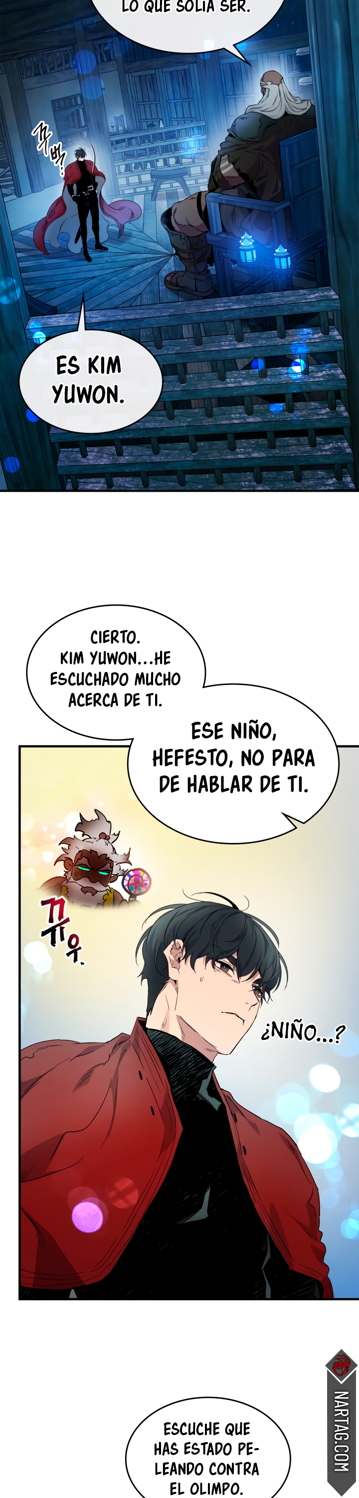 Read Subiendo de nivel junto a los Dioses Manga Online