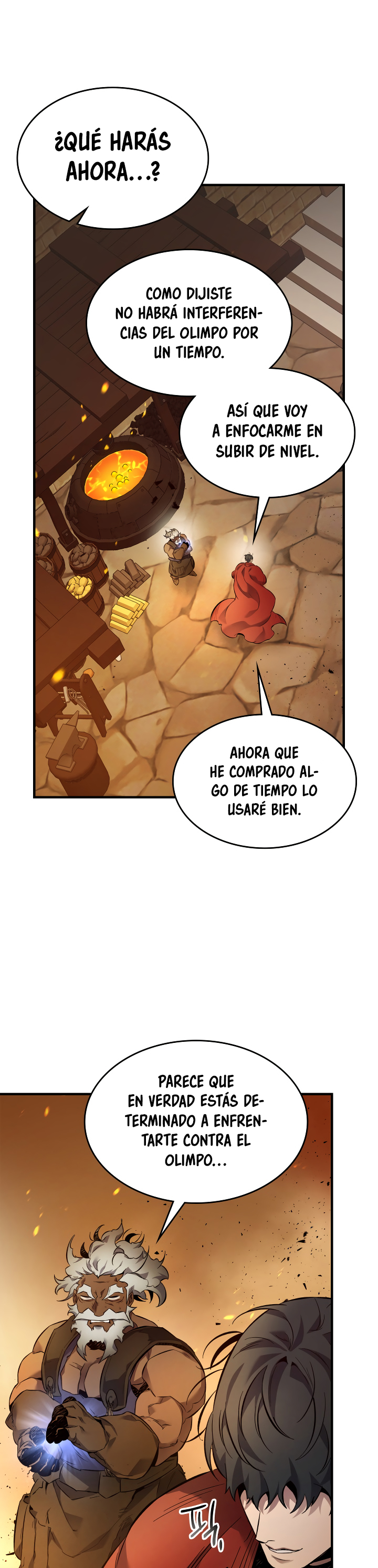 Read Subiendo de nivel junto a los Dioses Manga Online