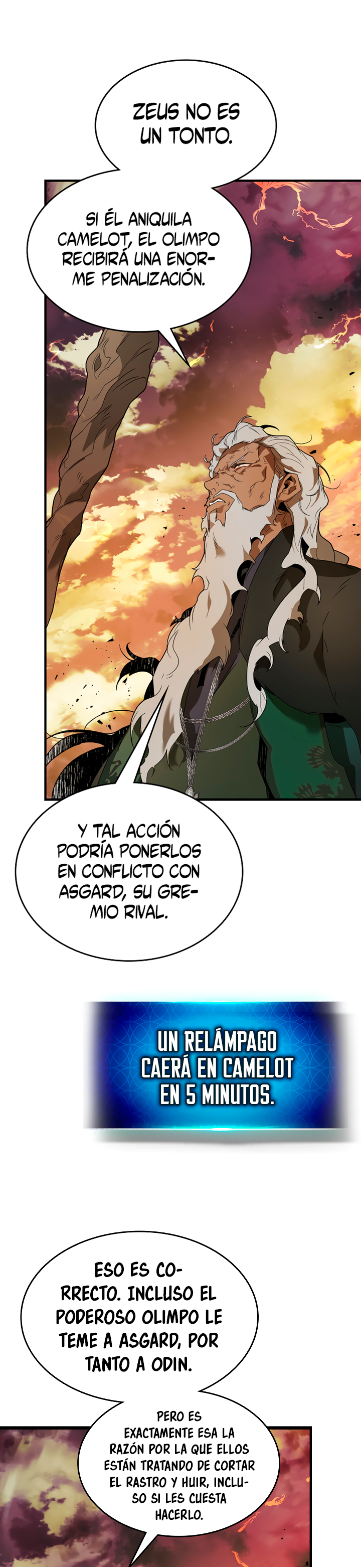Read Subiendo de nivel junto a los Dioses Manga Online