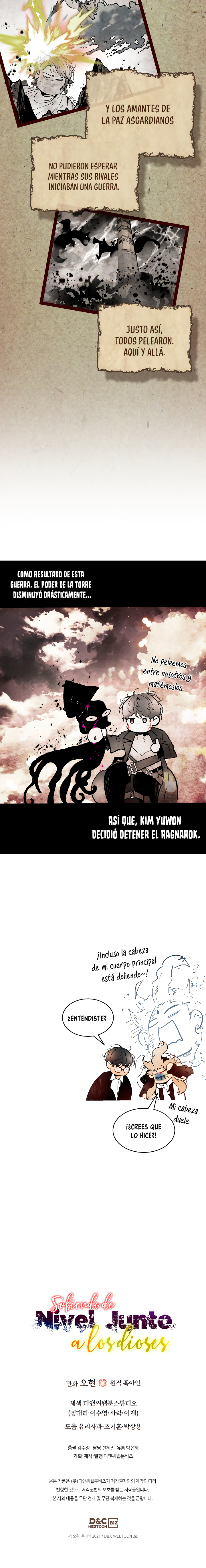 Read Subiendo de nivel junto a los Dioses Manga Online