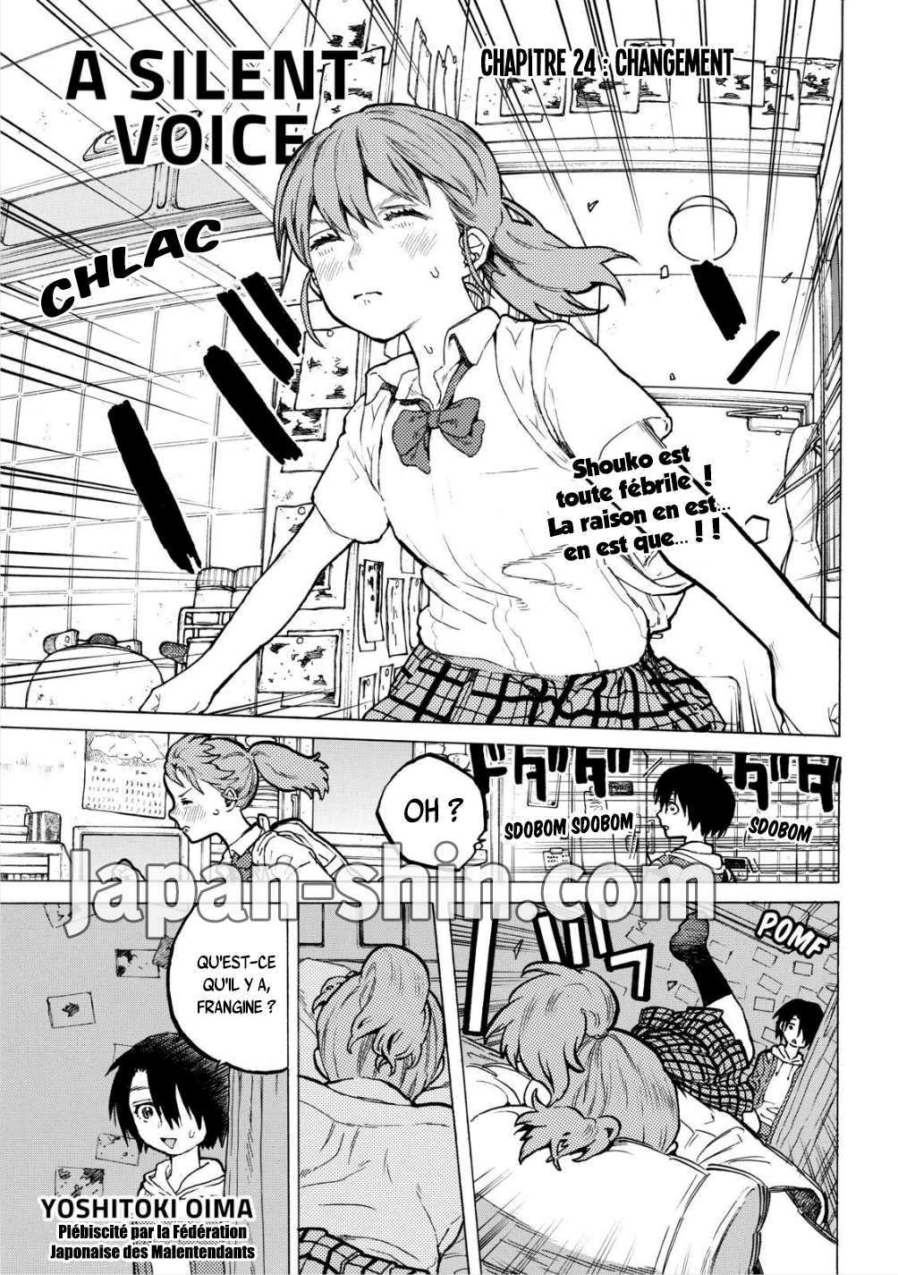 Read A Silent Voice VF Manga Online