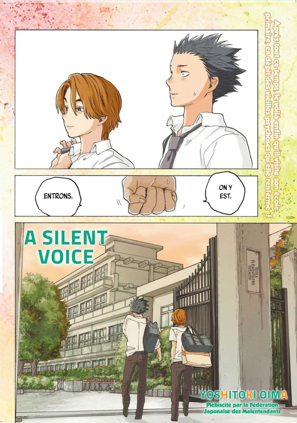 Read A Silent Voice VF Manga Online