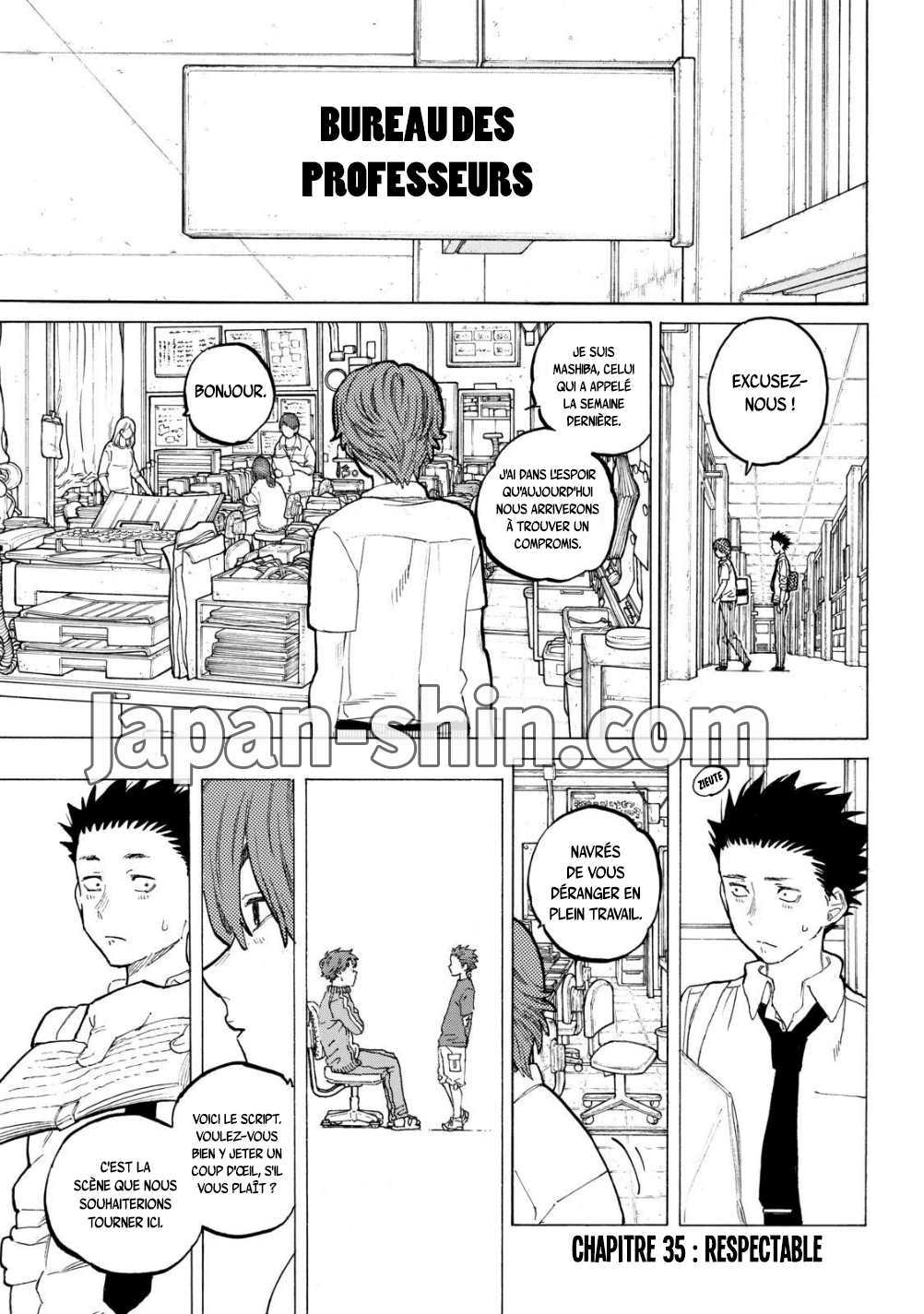 Read A Silent Voice VF Manga Online