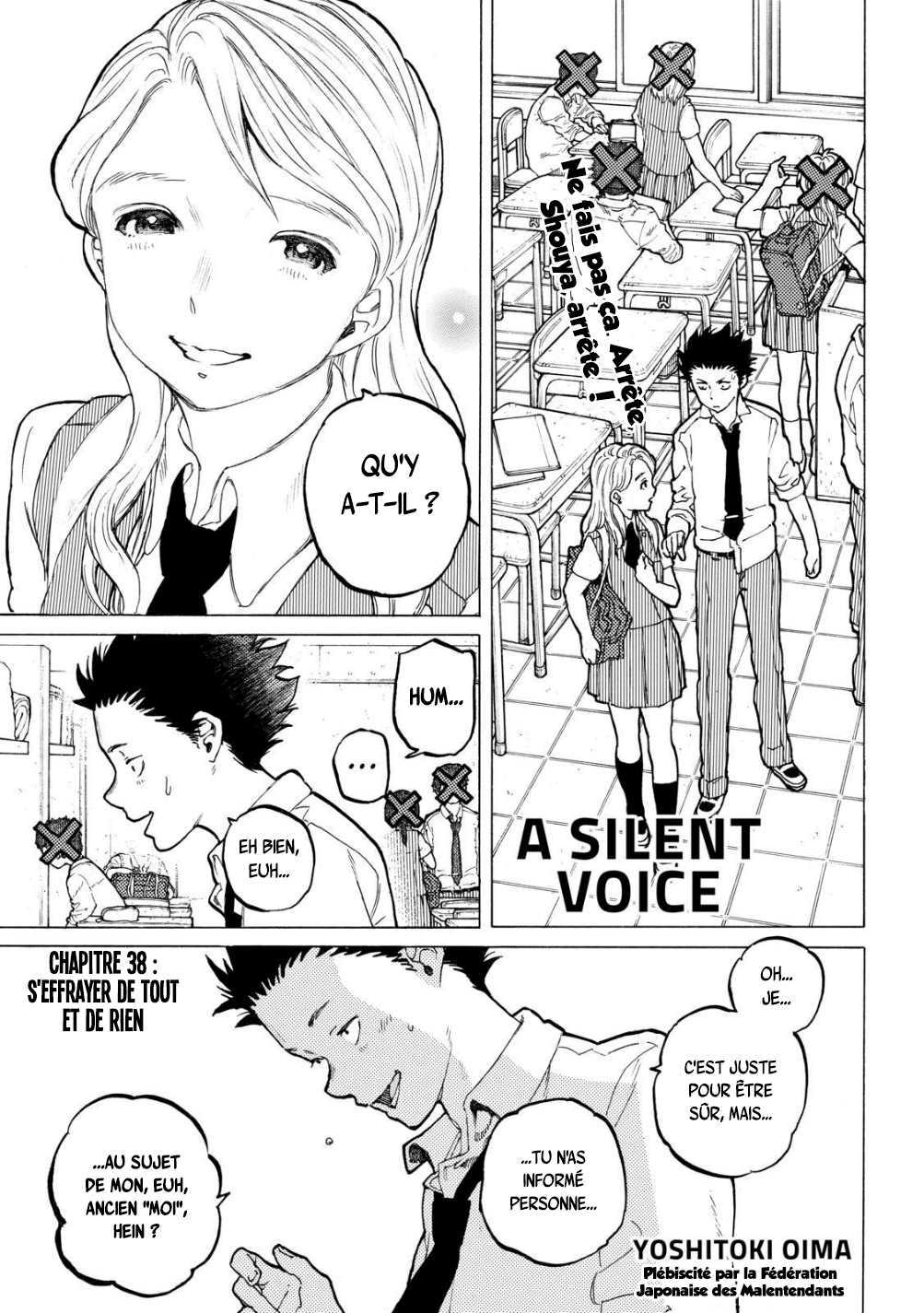 Read A Silent Voice VF Manga Online