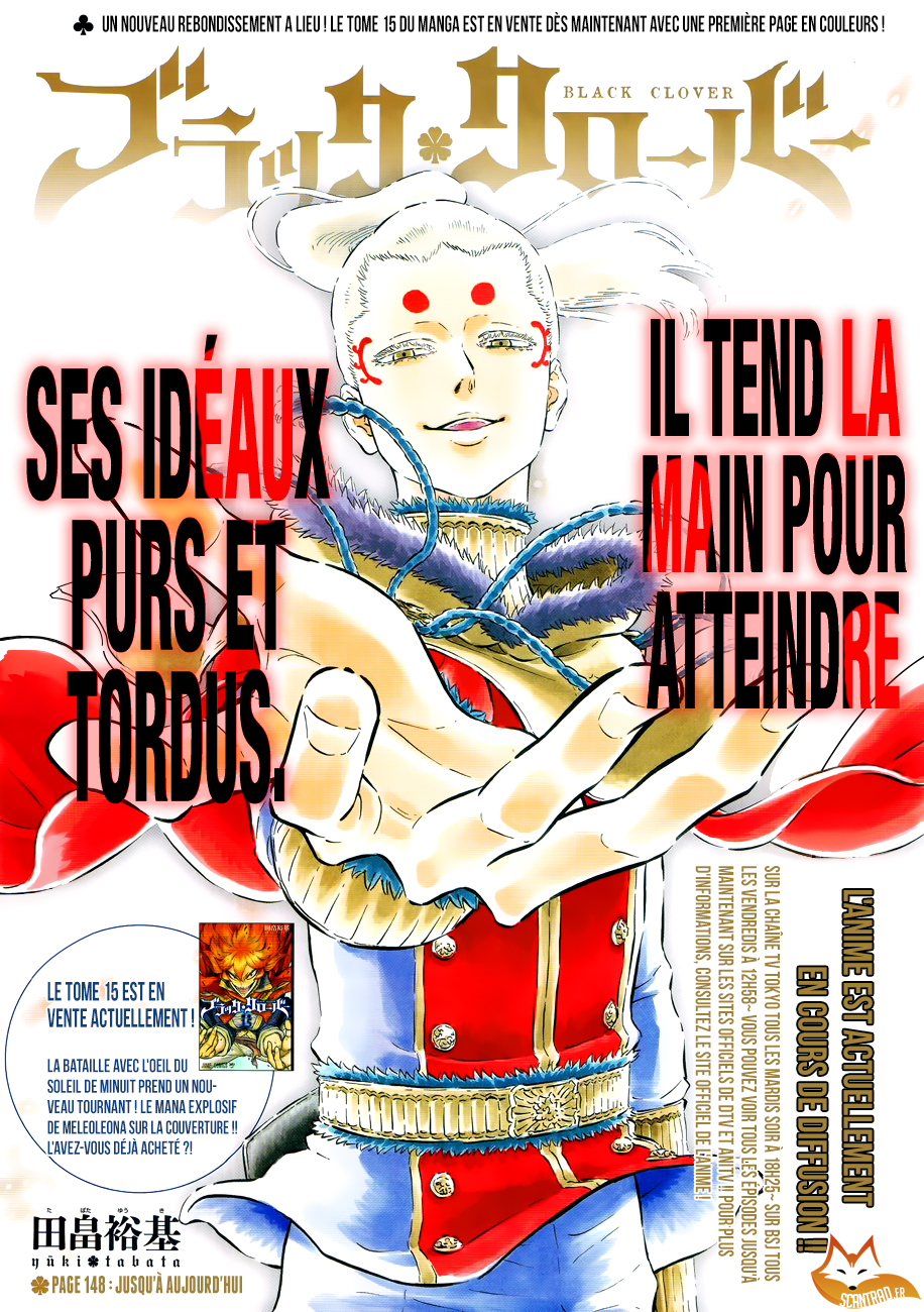 Read Black Clover vf Manga Online