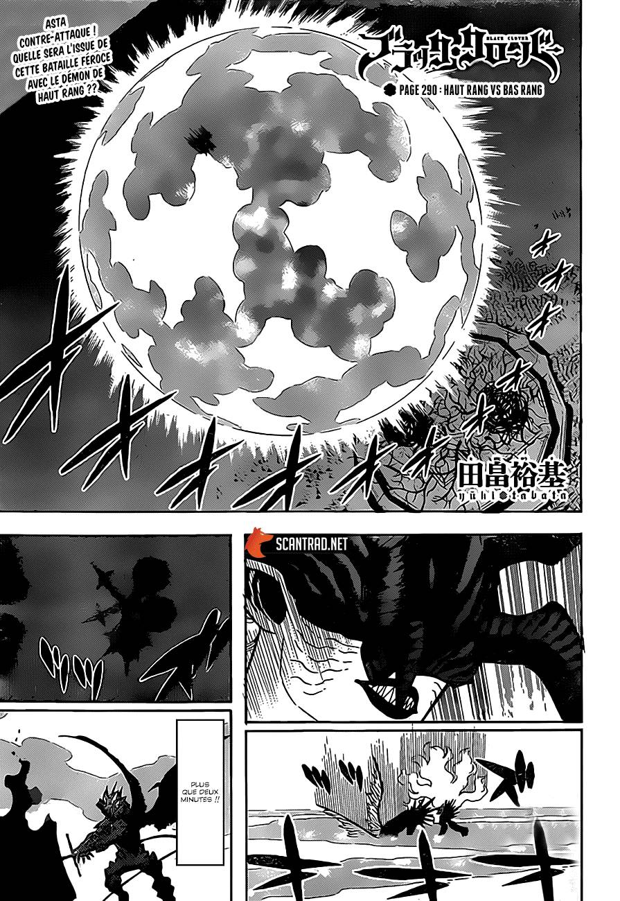 Read Black Clover vf Manga Online