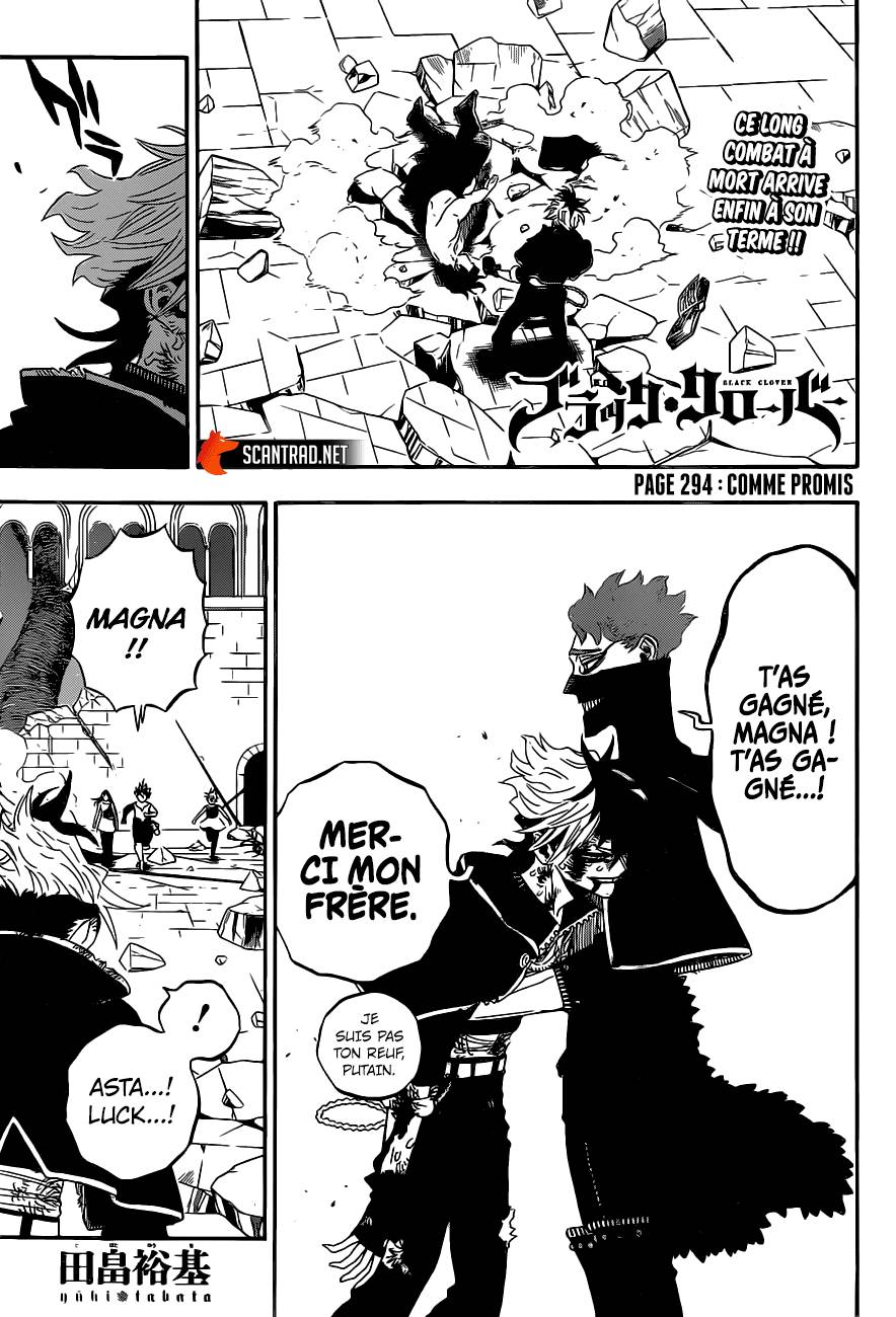 Read Black Clover vf Manga Online