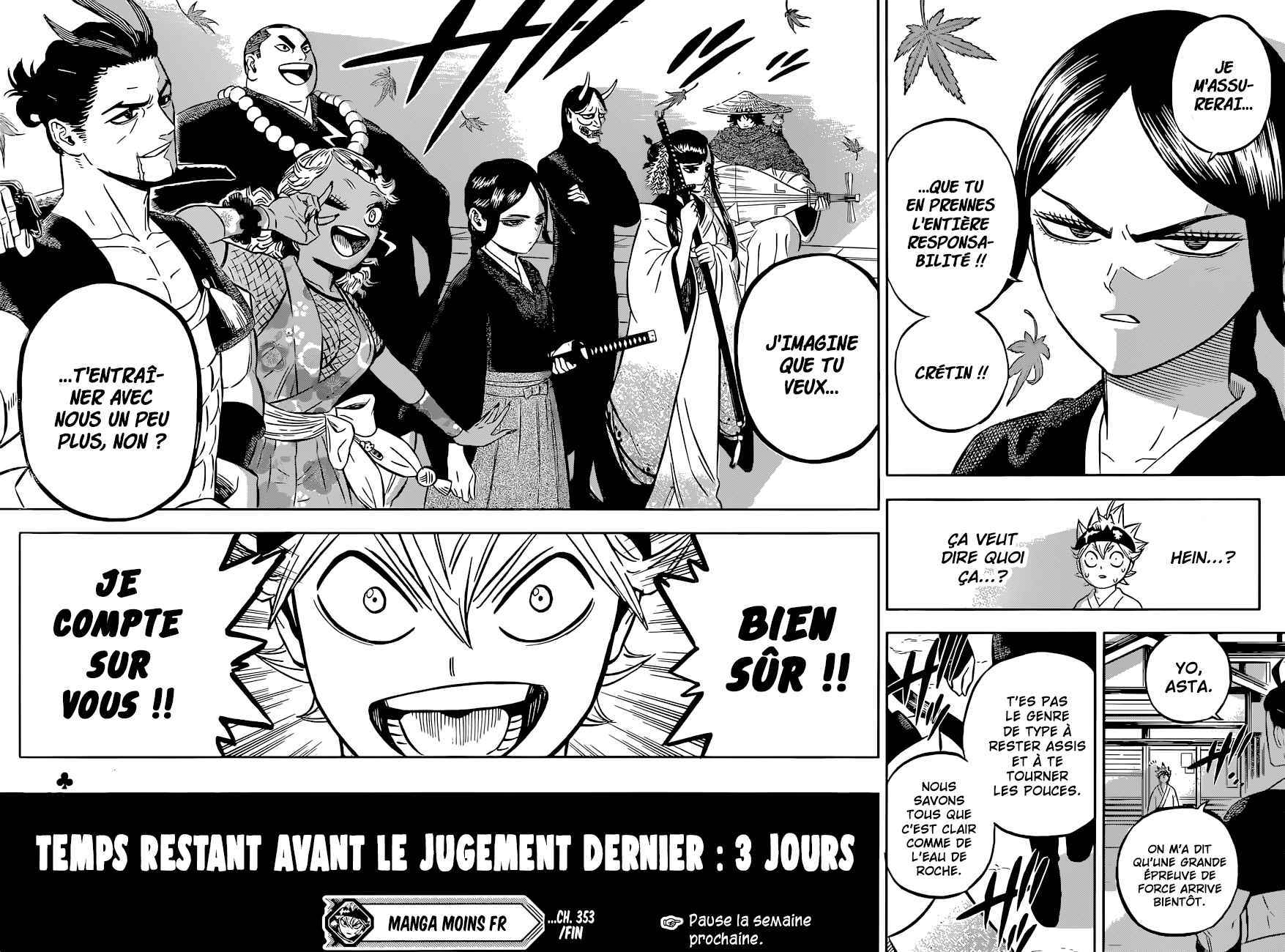 Read Black Clover vf Manga Online