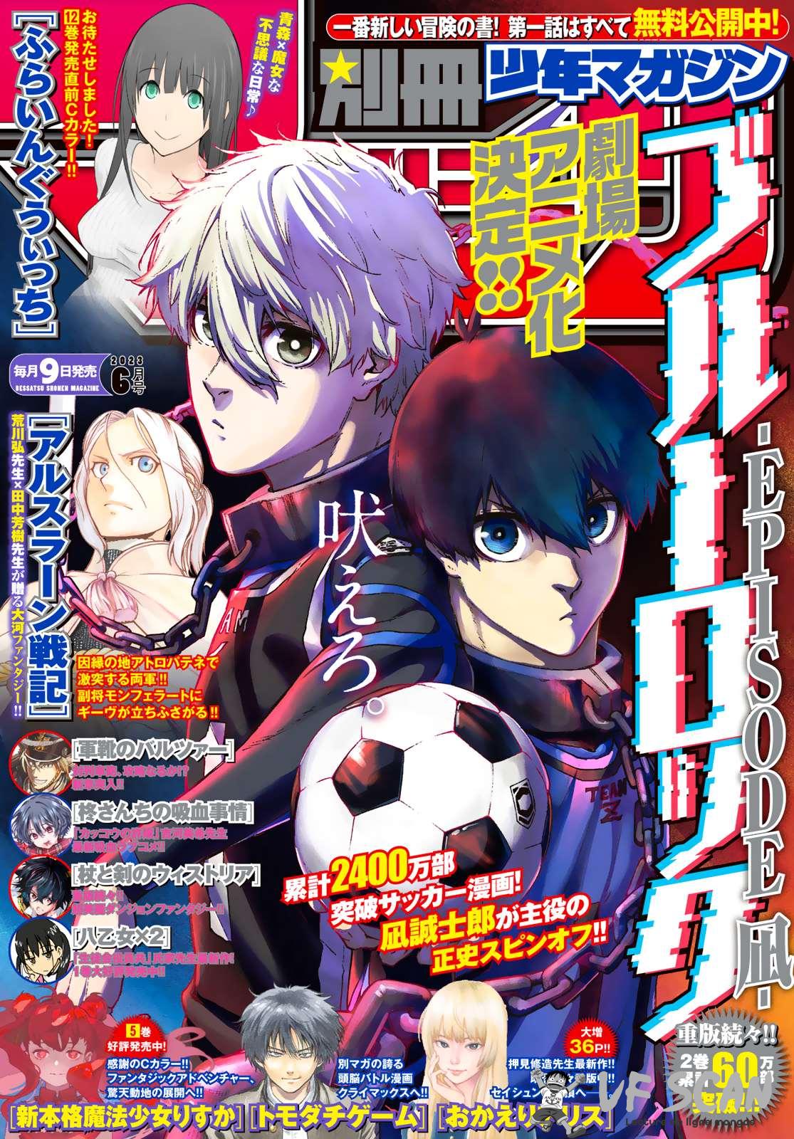Read Blue Lock Episode Nagi vf Manga Online