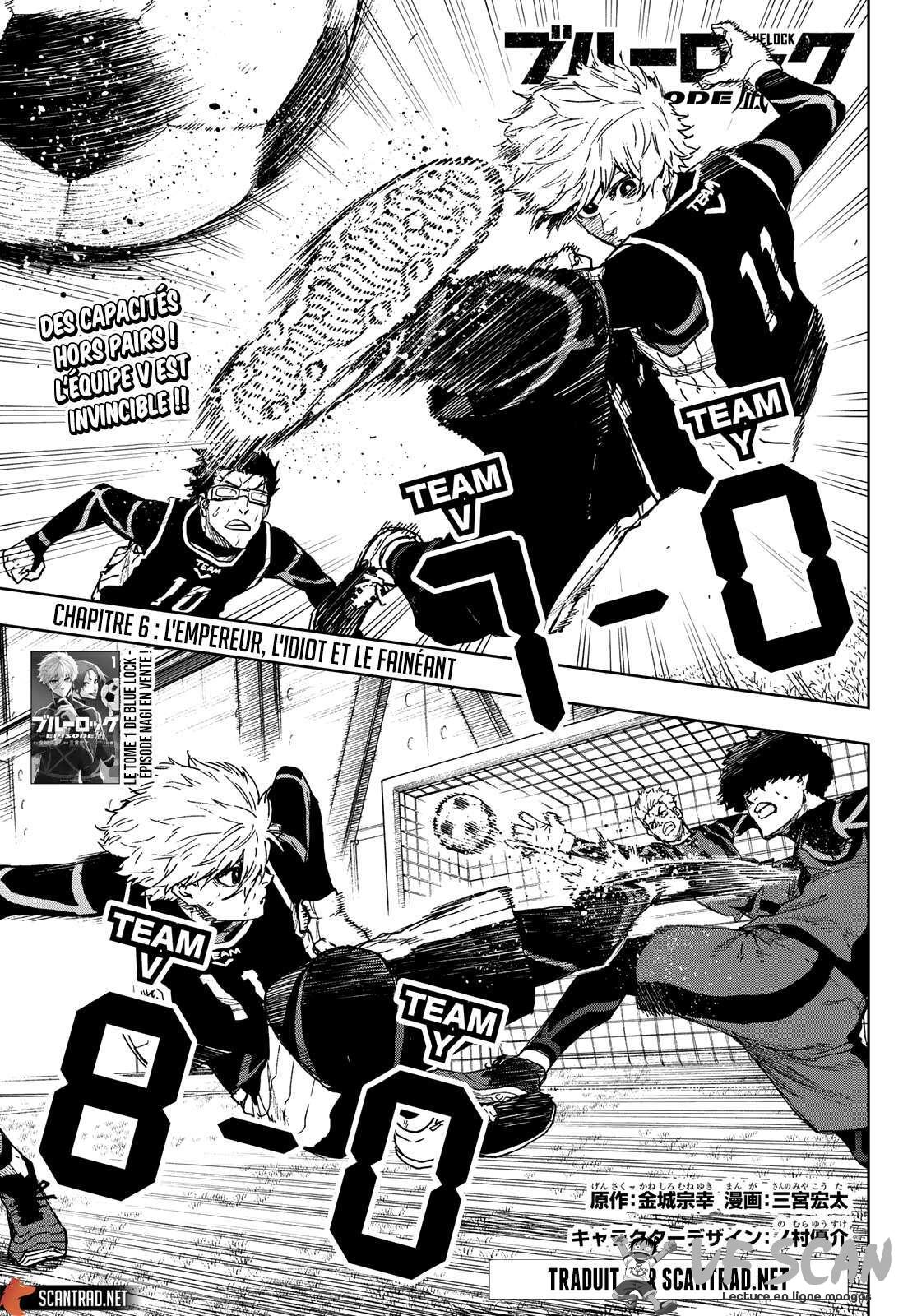Read Blue Lock Episode Nagi vf Manga Online
