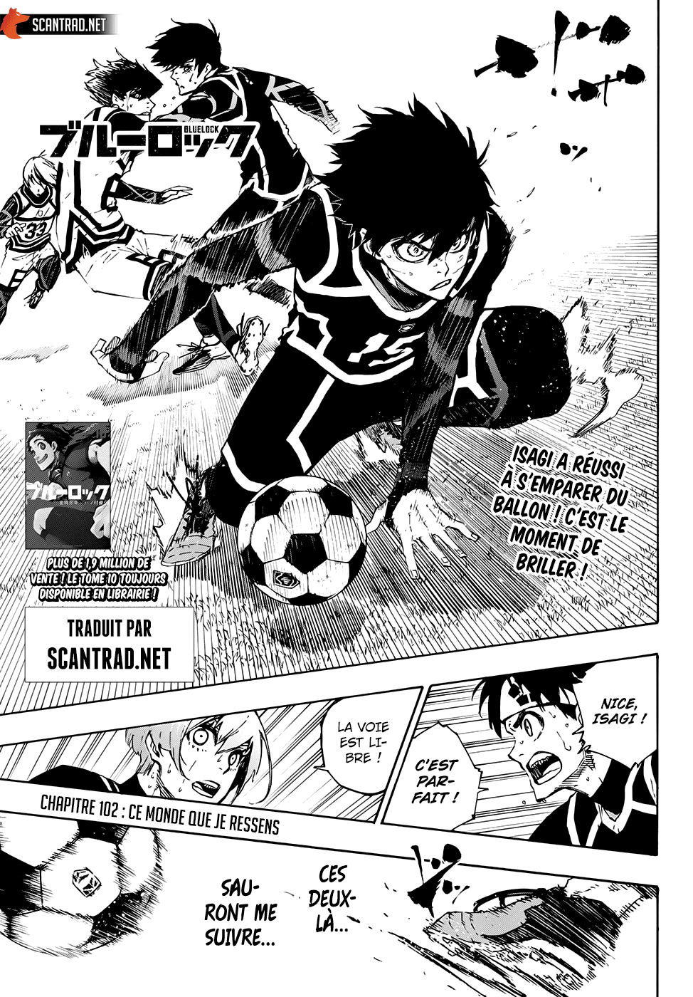 Read Blue Lock vf Manga Online
