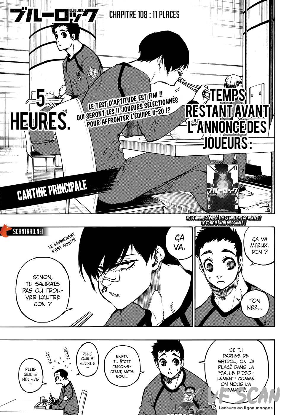 Read Blue Lock vf Manga Online