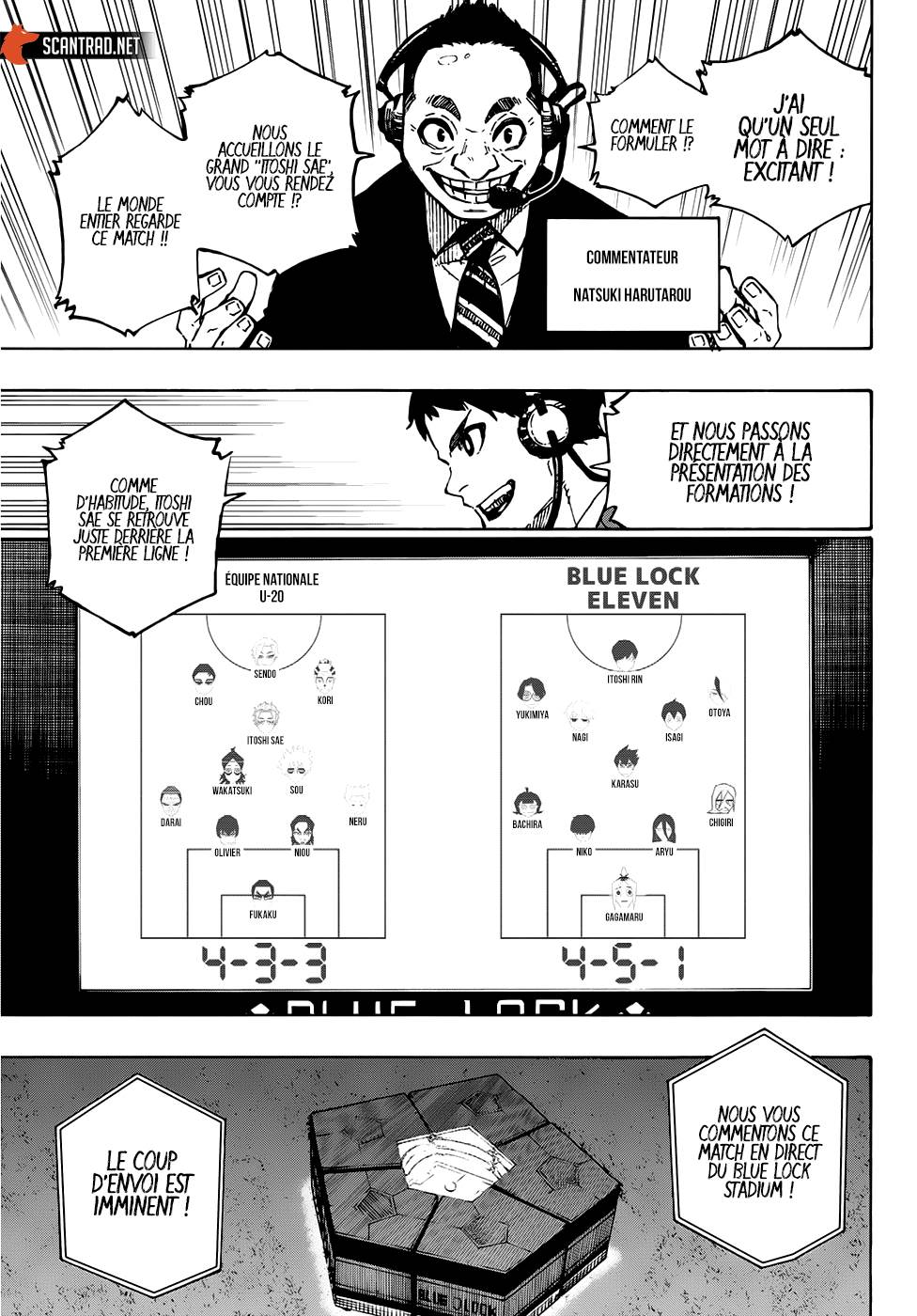 Read Blue Lock vf Manga Online