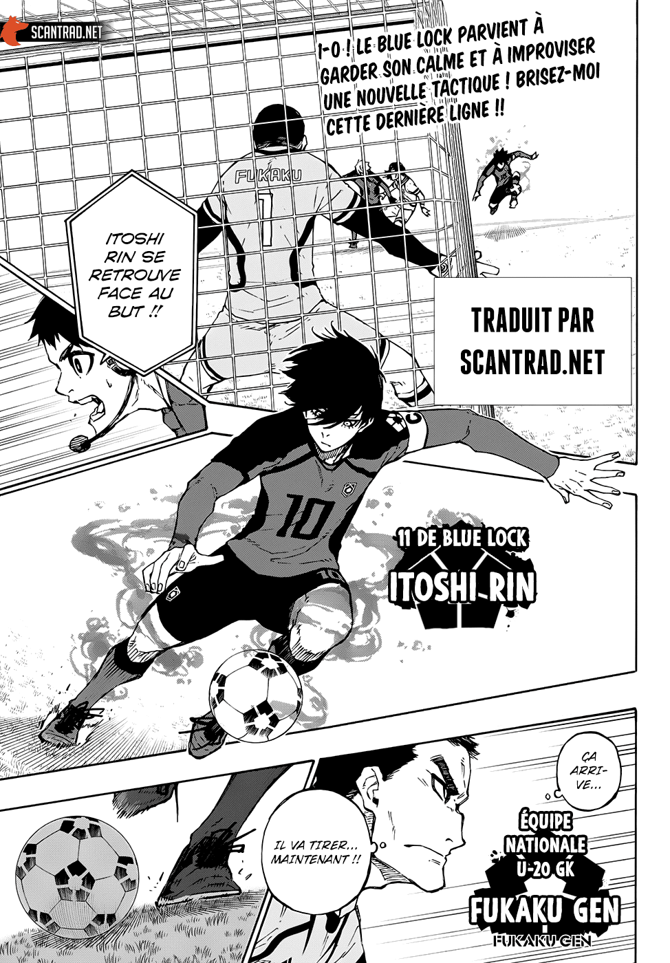 Read Blue Lock vf Manga Online