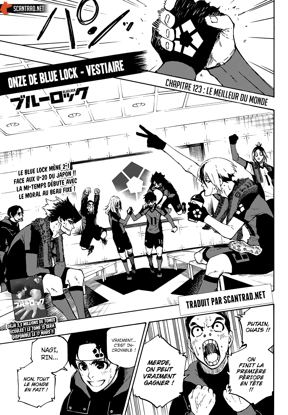 Read Blue Lock vf Manga Online