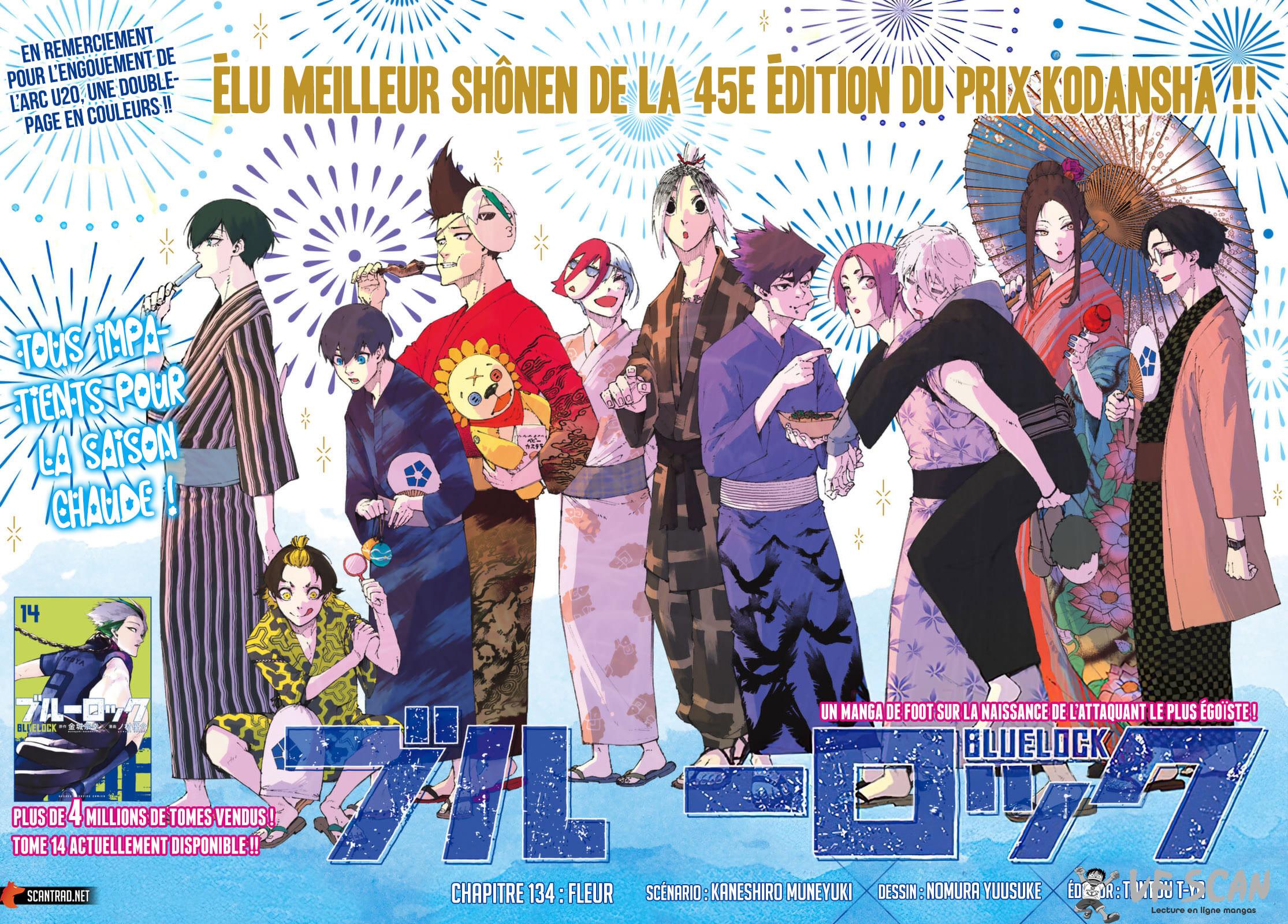 Read Blue Lock vf Manga Online