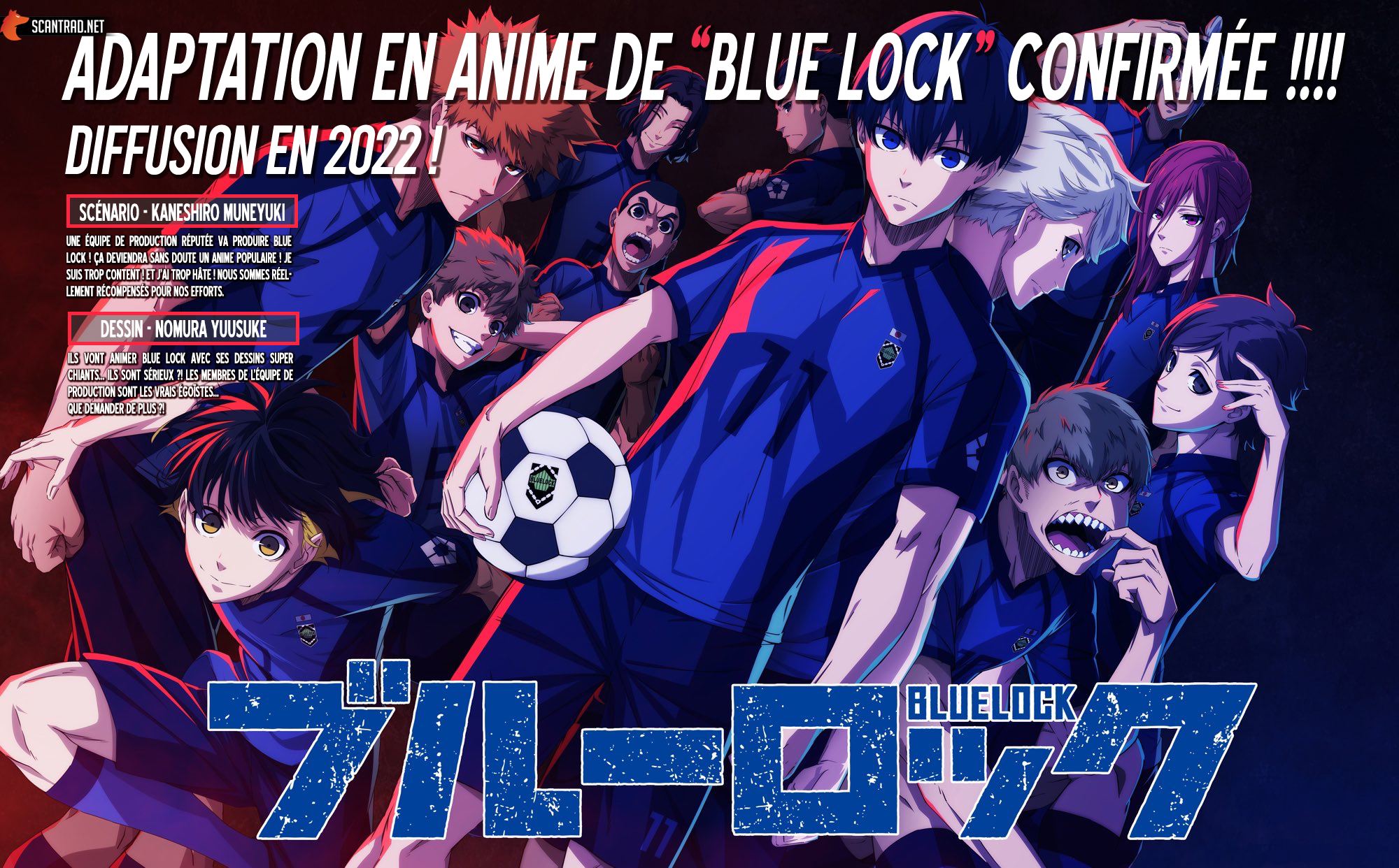 Read Blue Lock vf Manga Online